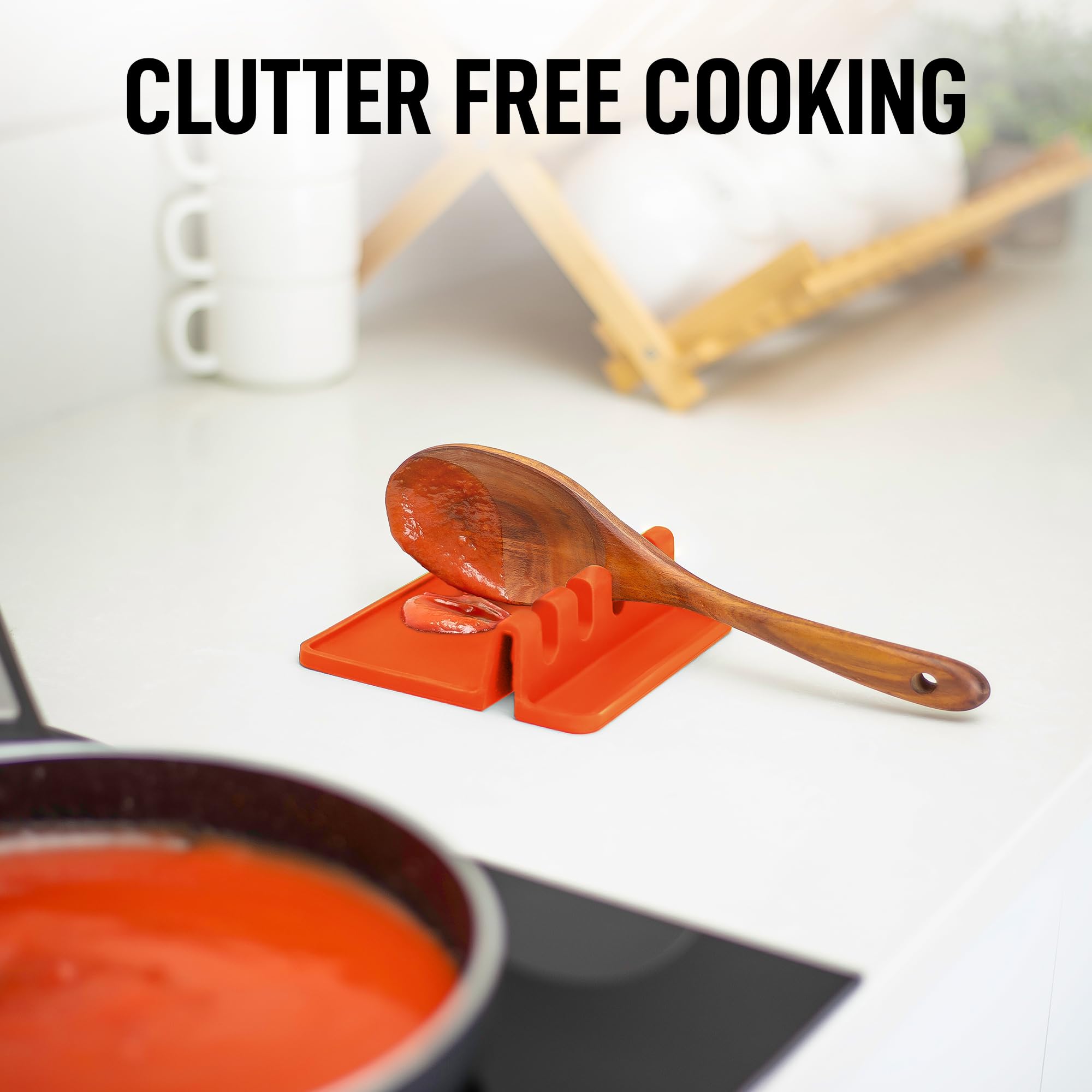 Heat-Resistant Silicone Spoon Rest