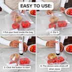 Compact Handheld Vacuum Sealer Set