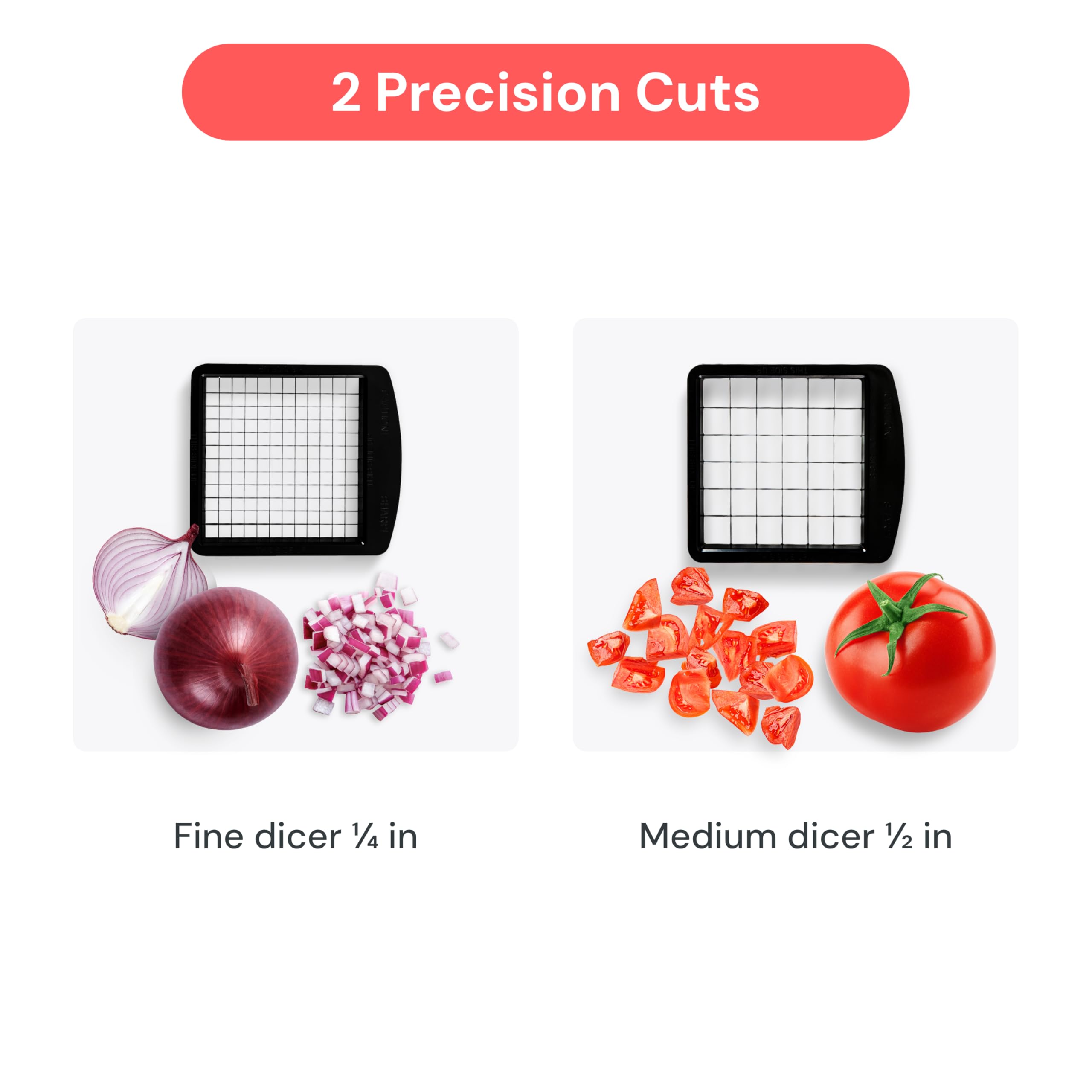 4-in-1 Vegetable Chopper & Spiralizer