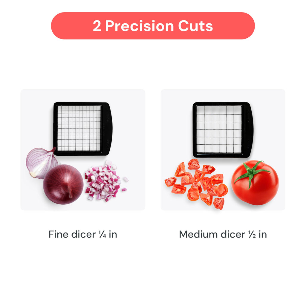 4-in-1 Vegetable Chopper & Spiralizer