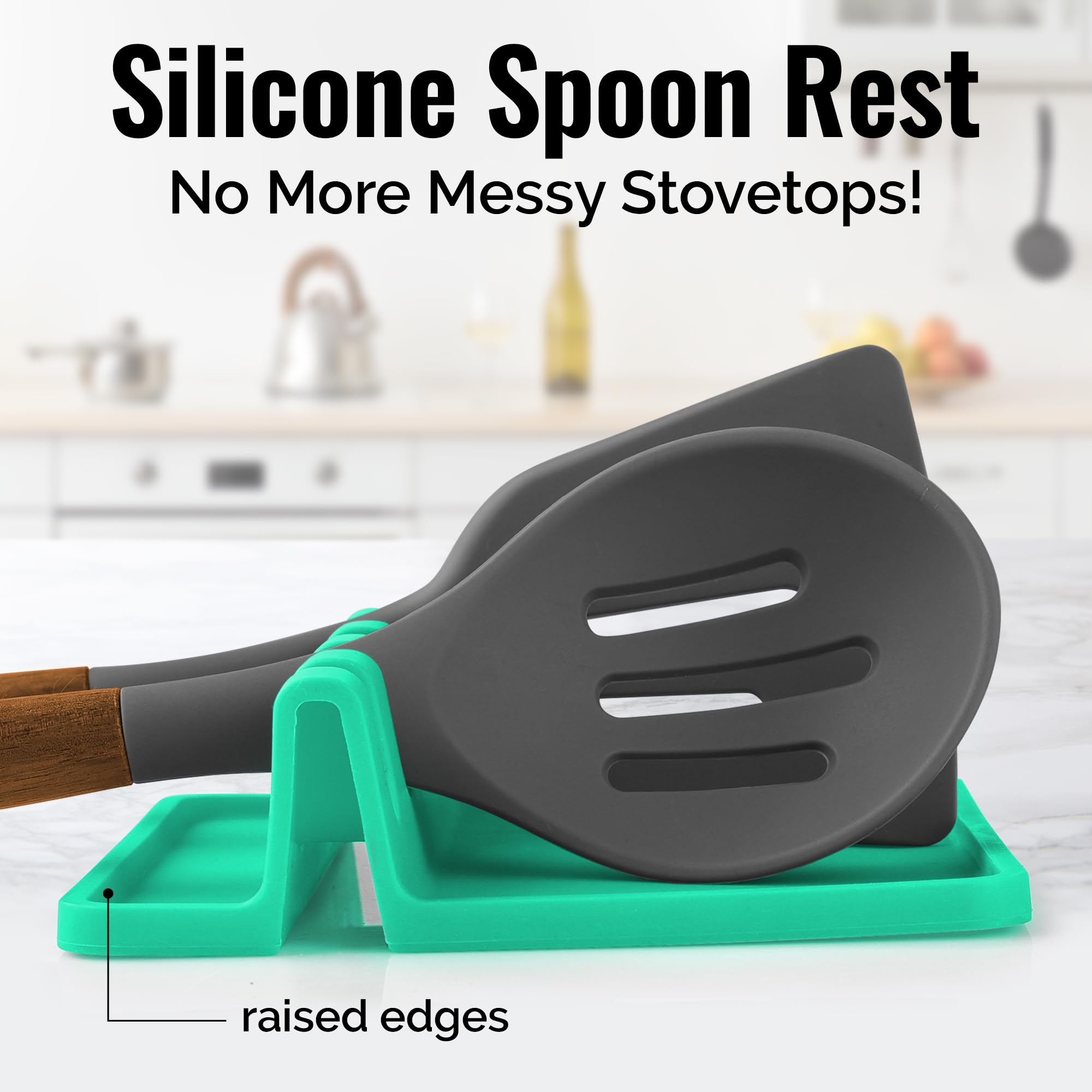 Heat-Resistant Silicone Spoon Rest