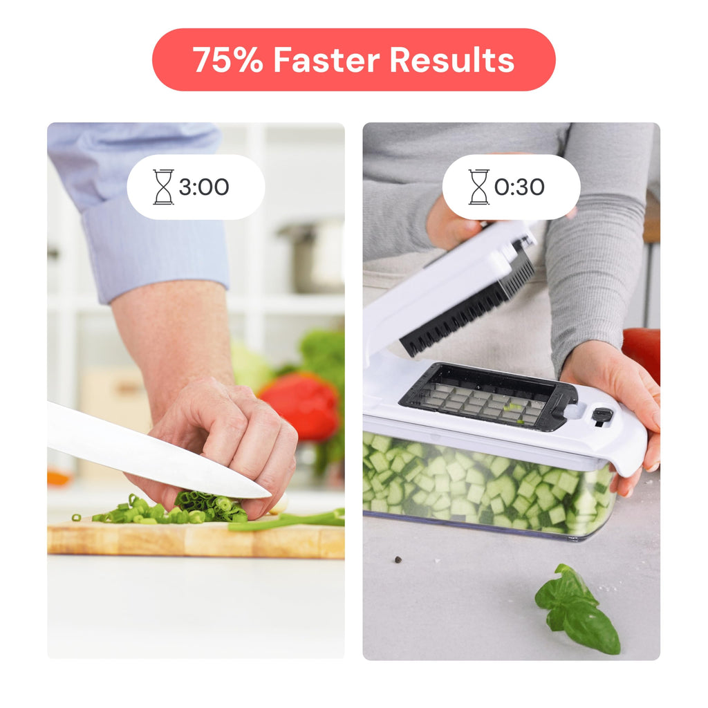 4-in-1 Vegetable Chopper & Spiralizer