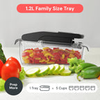 4-in-1 Vegetable Chopper & Spiralizer