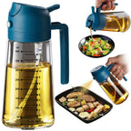 2-in-1 Glass Olive Oil Sprayer Bottle