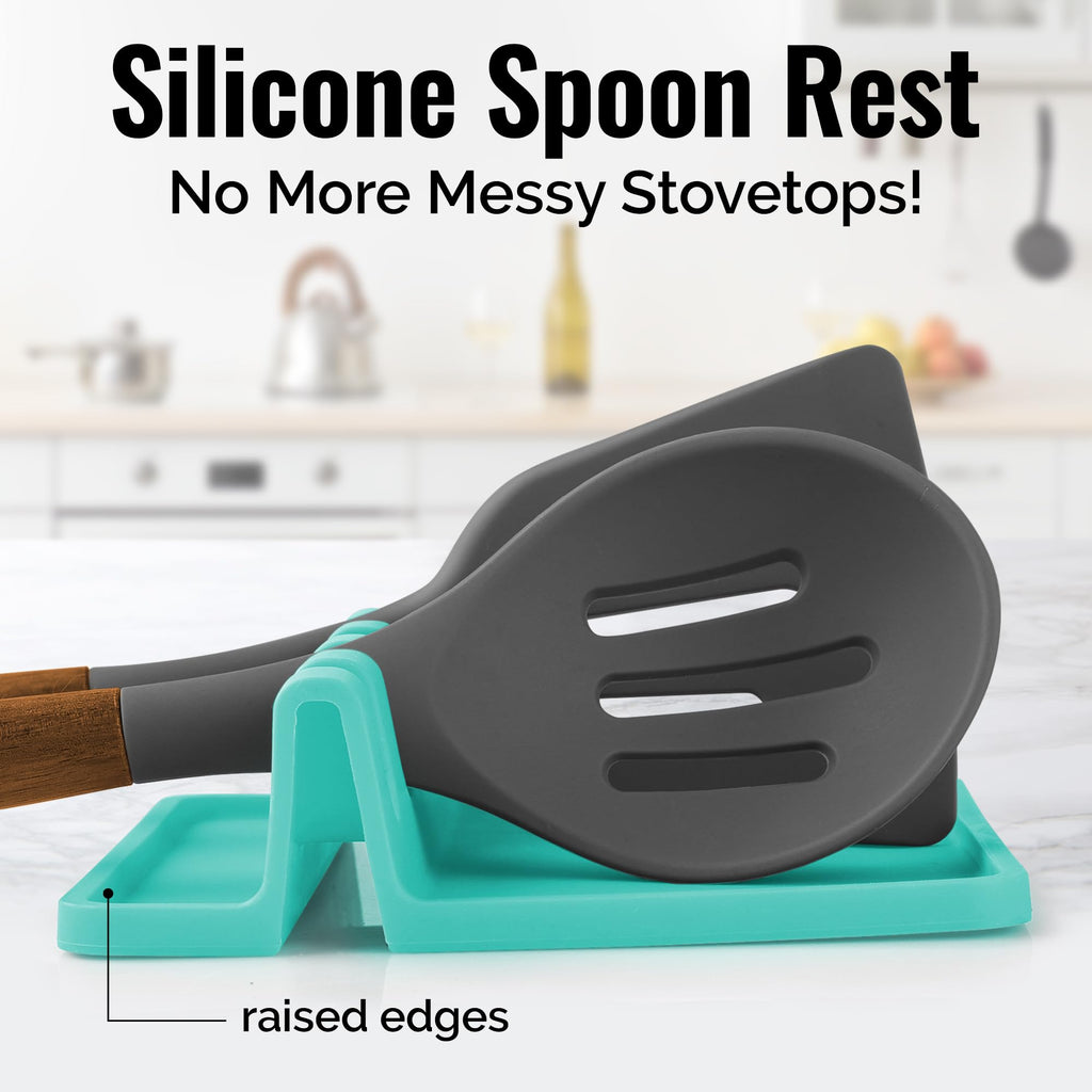 Heat-Resistant Silicone Spoon Rest