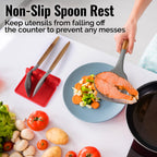 Heat-Resistant Silicone Spoon Rest