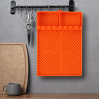 Silicone Griddle Tool Mat with Drip Pad