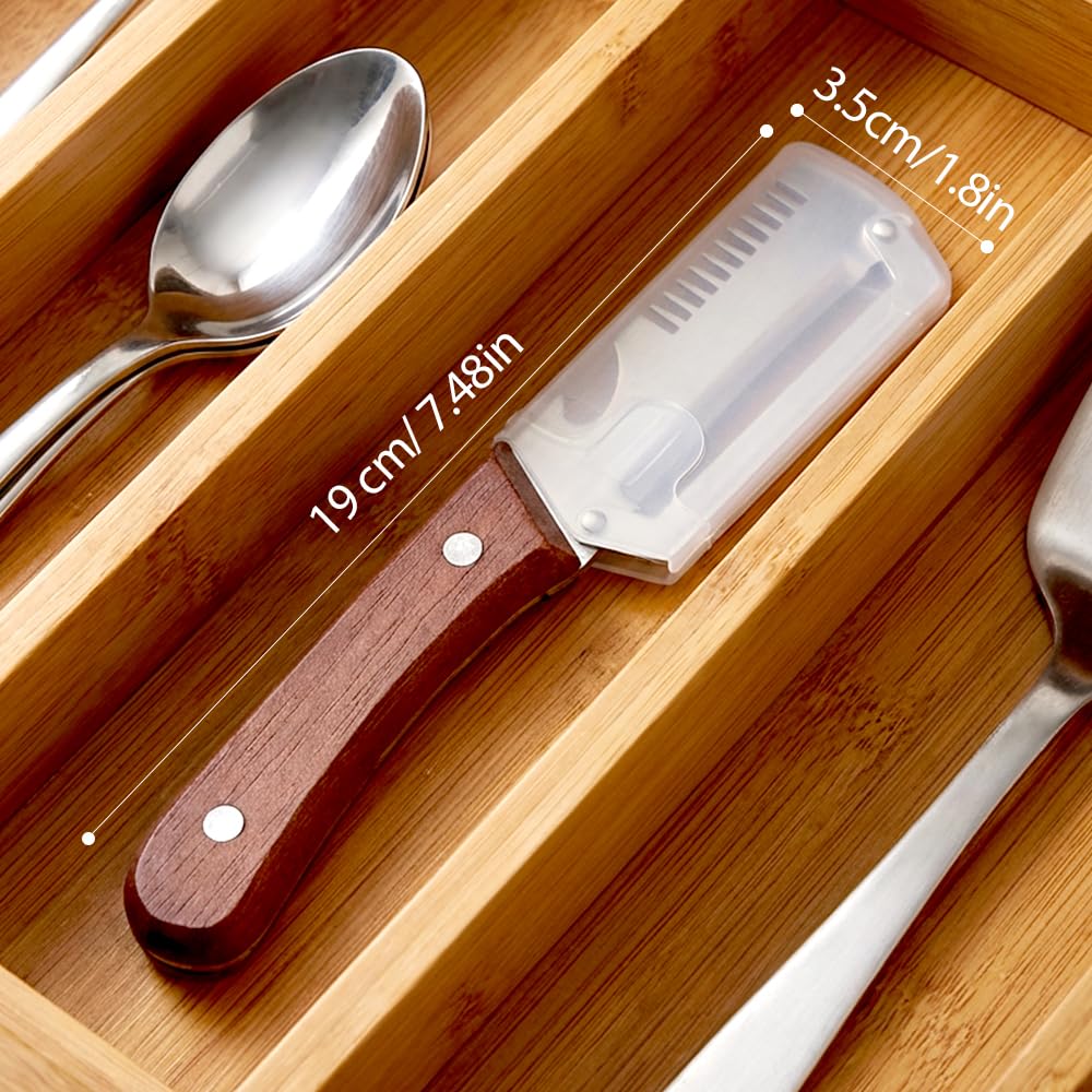 Premium Wooden Handle Vegetable Peeler