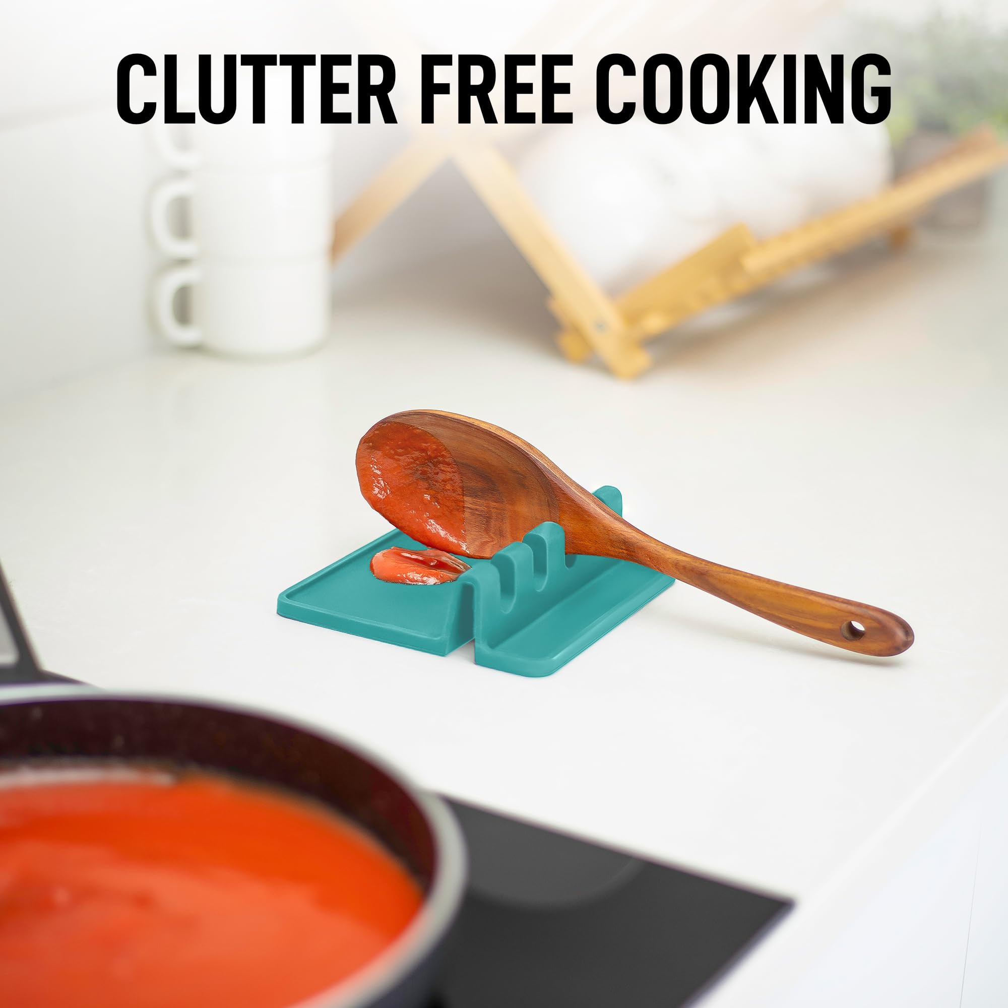 Heat-Resistant Silicone Spoon Rest