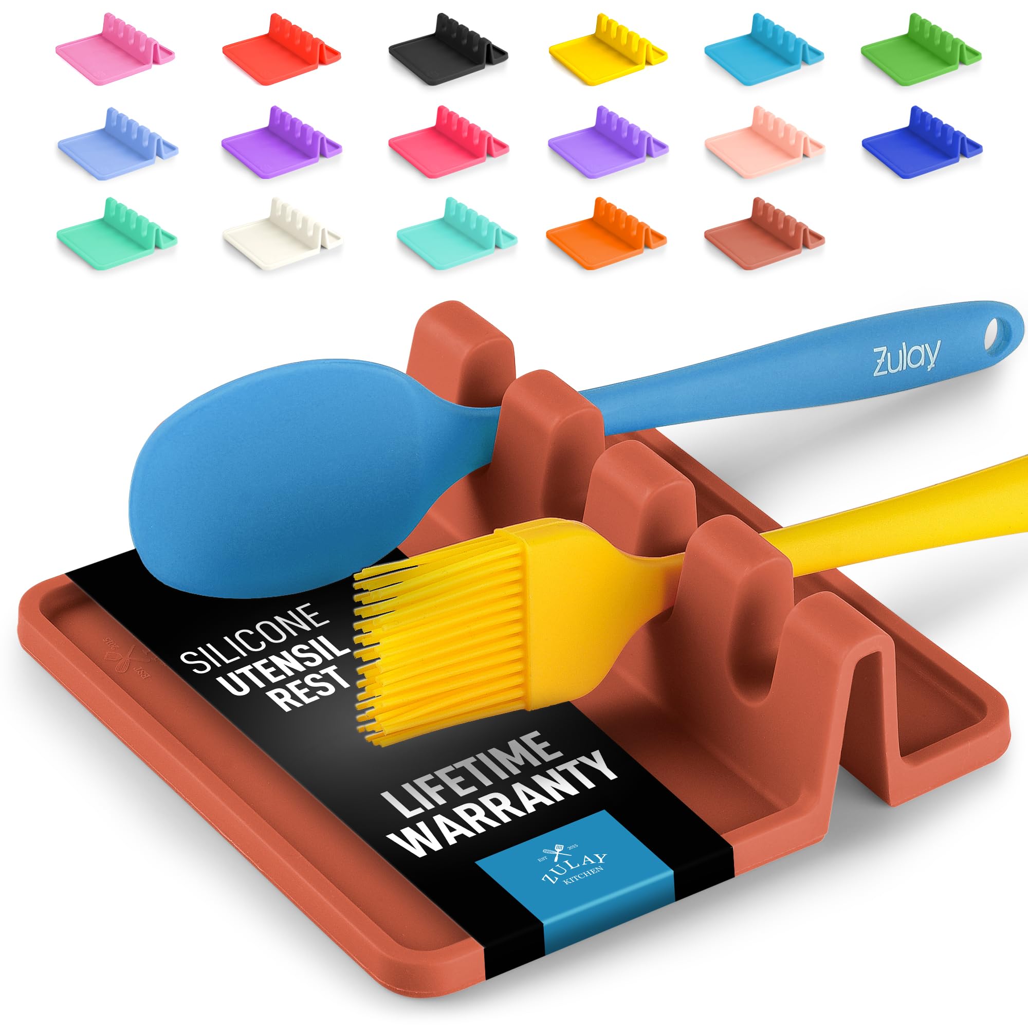 Heat-Resistant Silicone Spoon Rest