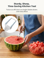 2-in-1 Watermelon Fork & Slicer Tool