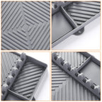 Silicone Griddle Tool Mat with Drip Pad