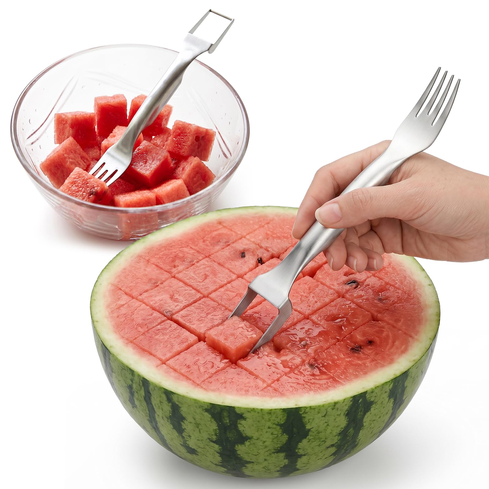 2-in-1 Watermelon Fork & Slicer Tool
