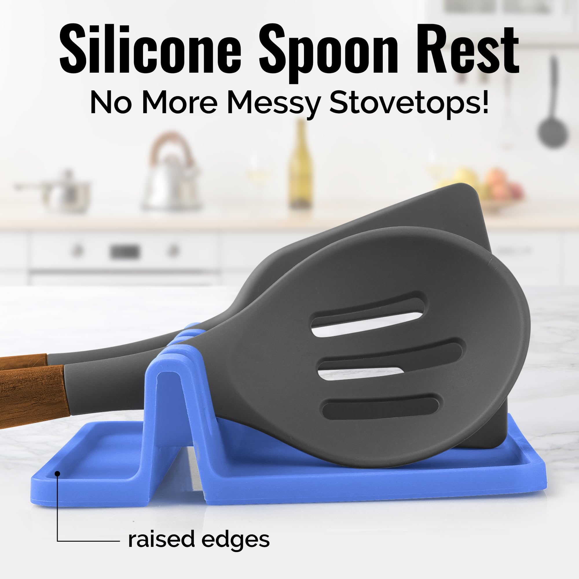 Heat-Resistant Silicone Spoon Rest