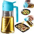 2-in-1 Glass Olive Oil Sprayer Bottle