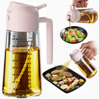 2-in-1 Glass Olive Oil Sprayer Bottle