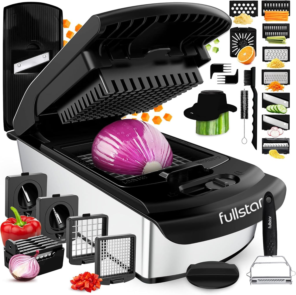 4-in-1 Vegetable Chopper & Spiralizer