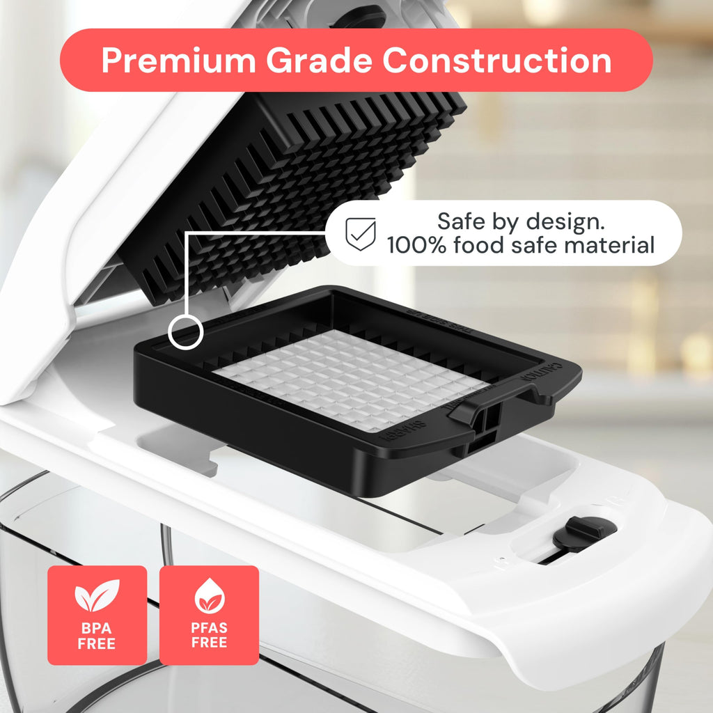 4-in-1 Vegetable Chopper & Spiralizer
