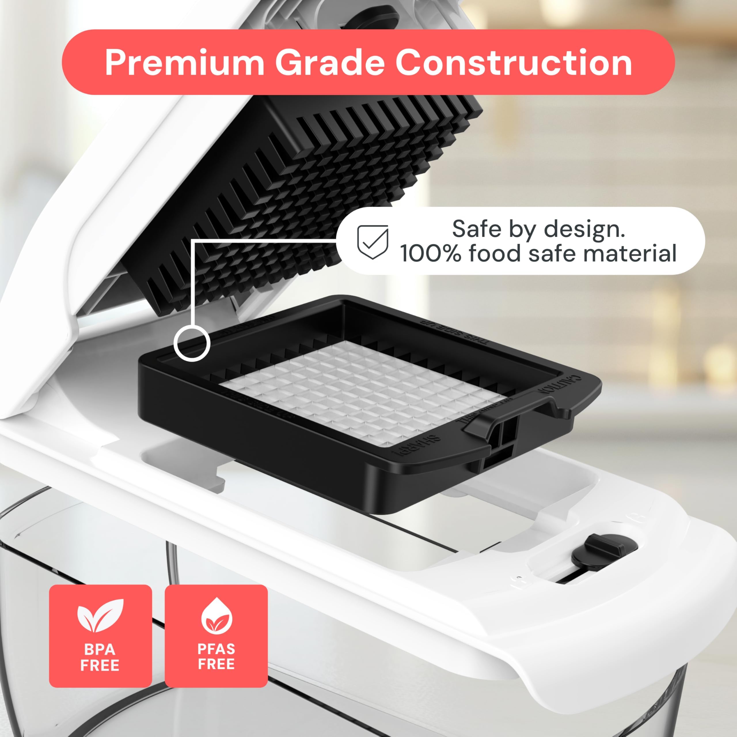 4-in-1 Vegetable Chopper & Spiralizer