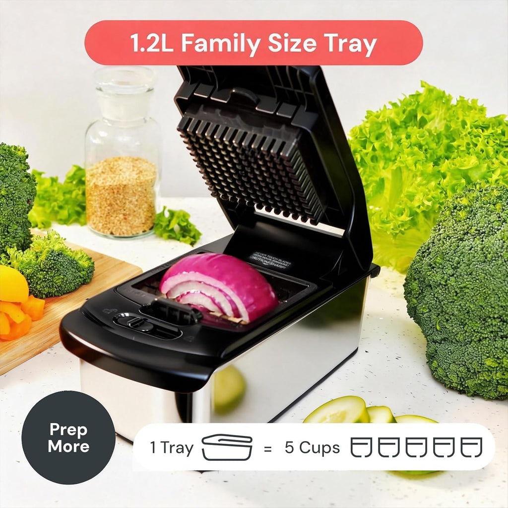 4-in-1 Vegetable Chopper & Spiralizer