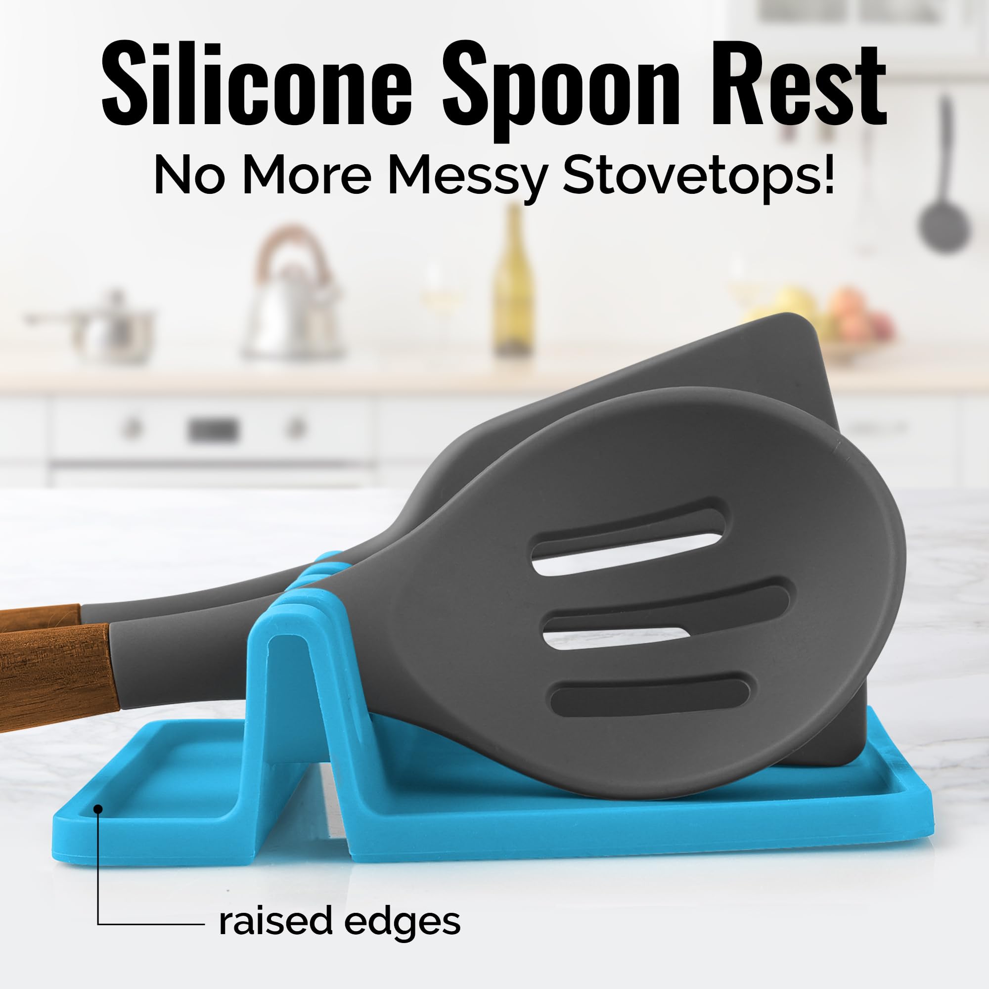Heat-Resistant Silicone Spoon Rest