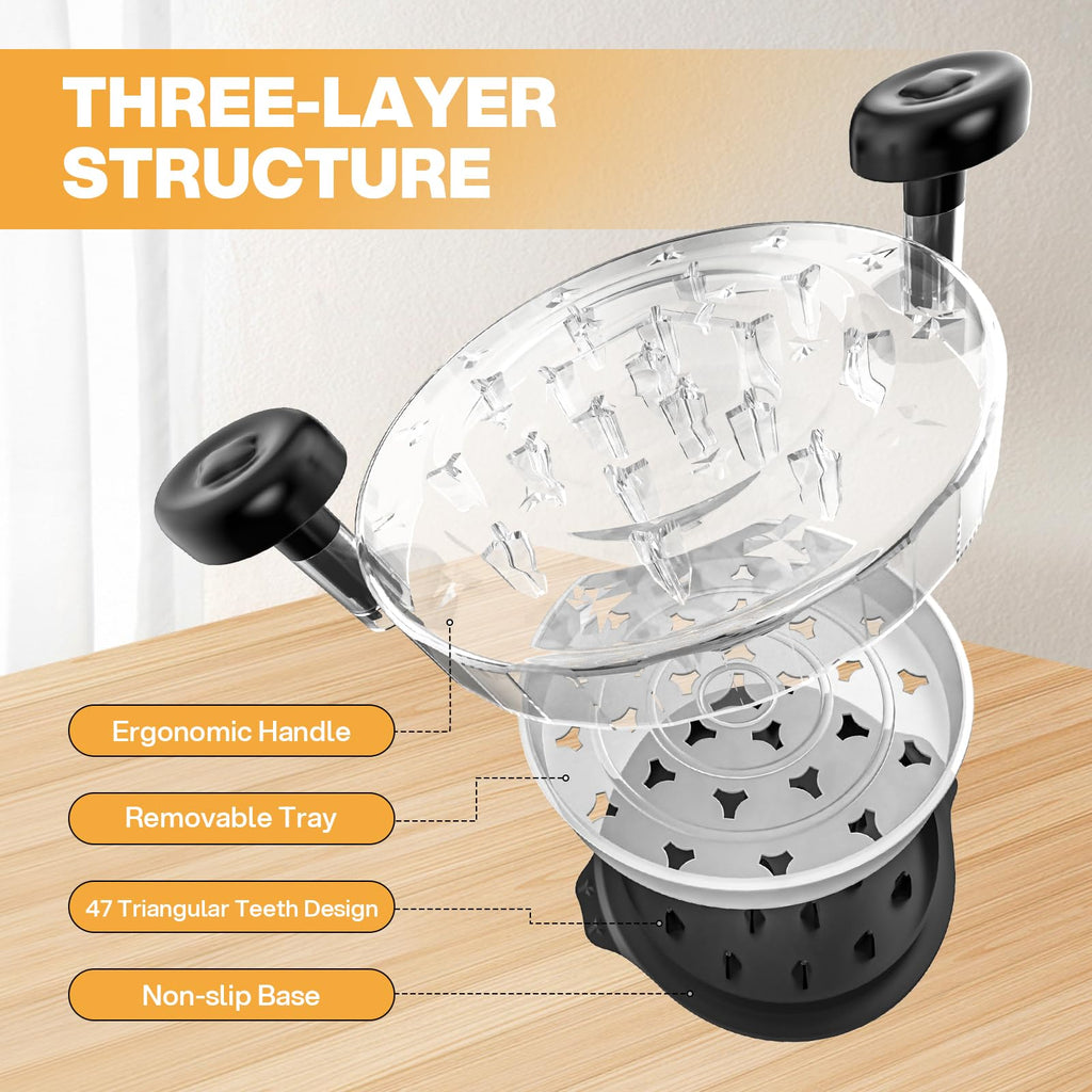 Chicken Shredder Tool with Twist Handle