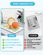 Dish Drying Pad for Kitchen Counter