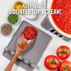Heat-Resistant Silicone Spoon Rest