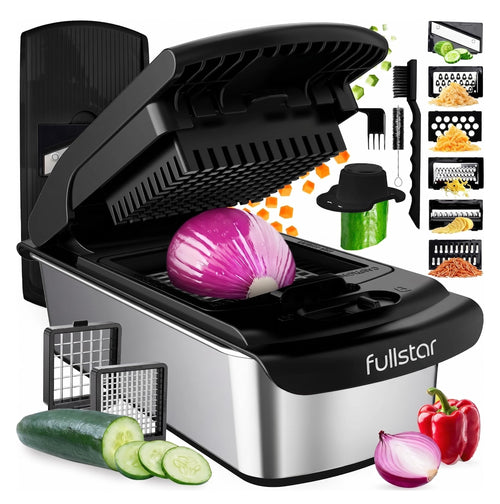 4-in-1 Vegetable Chopper & Spiralizer