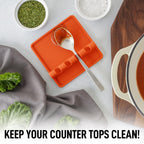 Heat-Resistant Silicone Spoon Rest