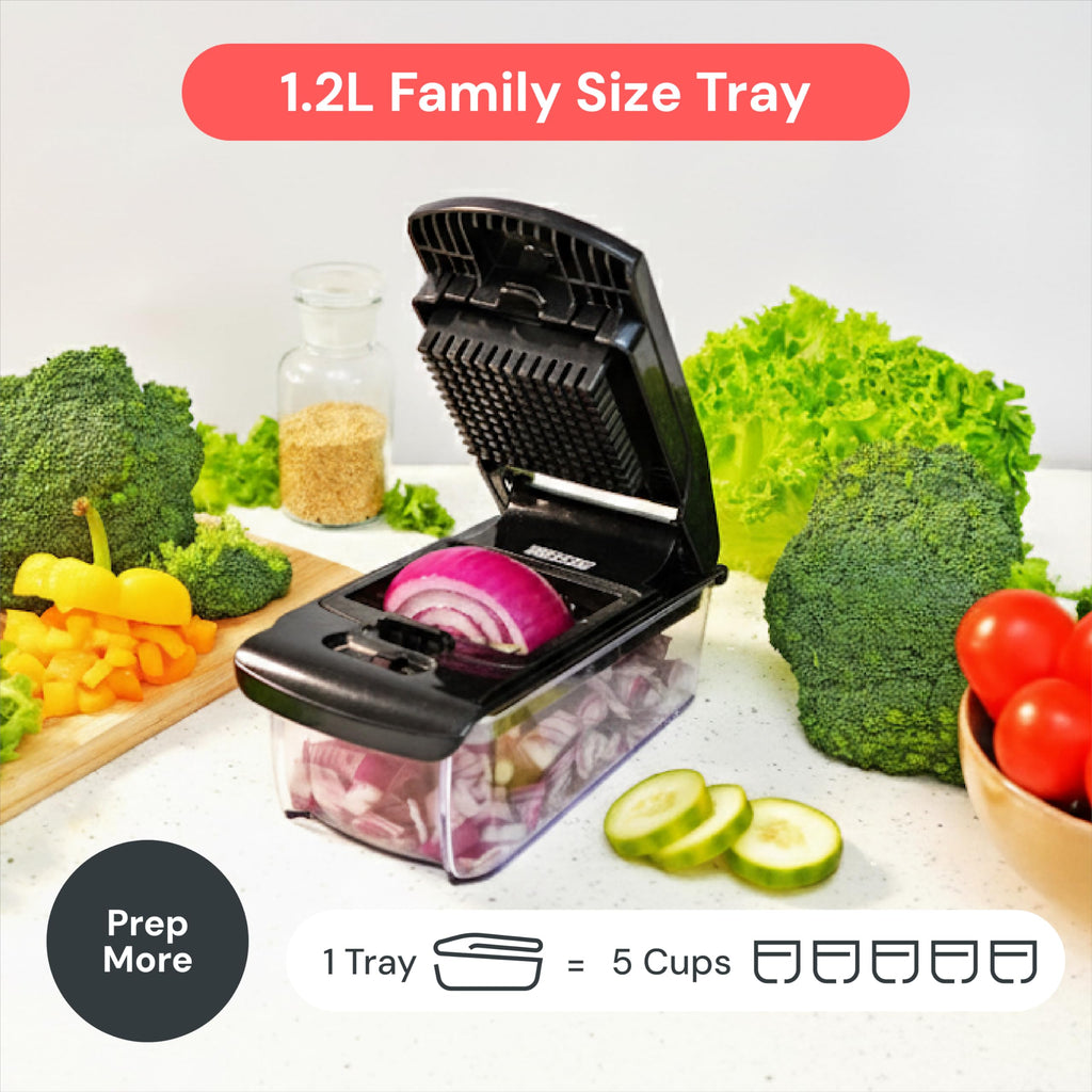 4-in-1 Vegetable Chopper & Spiralizer