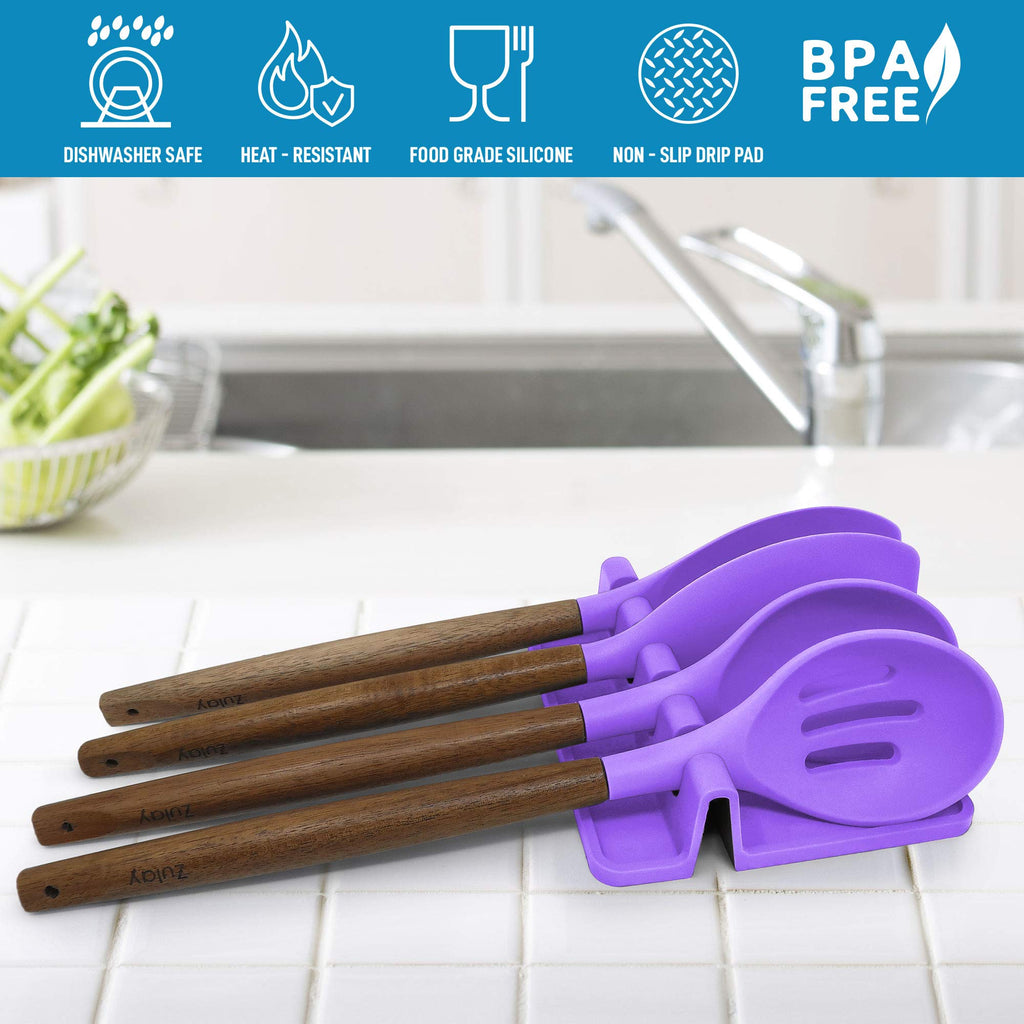 Heat-Resistant Silicone Spoon Rest