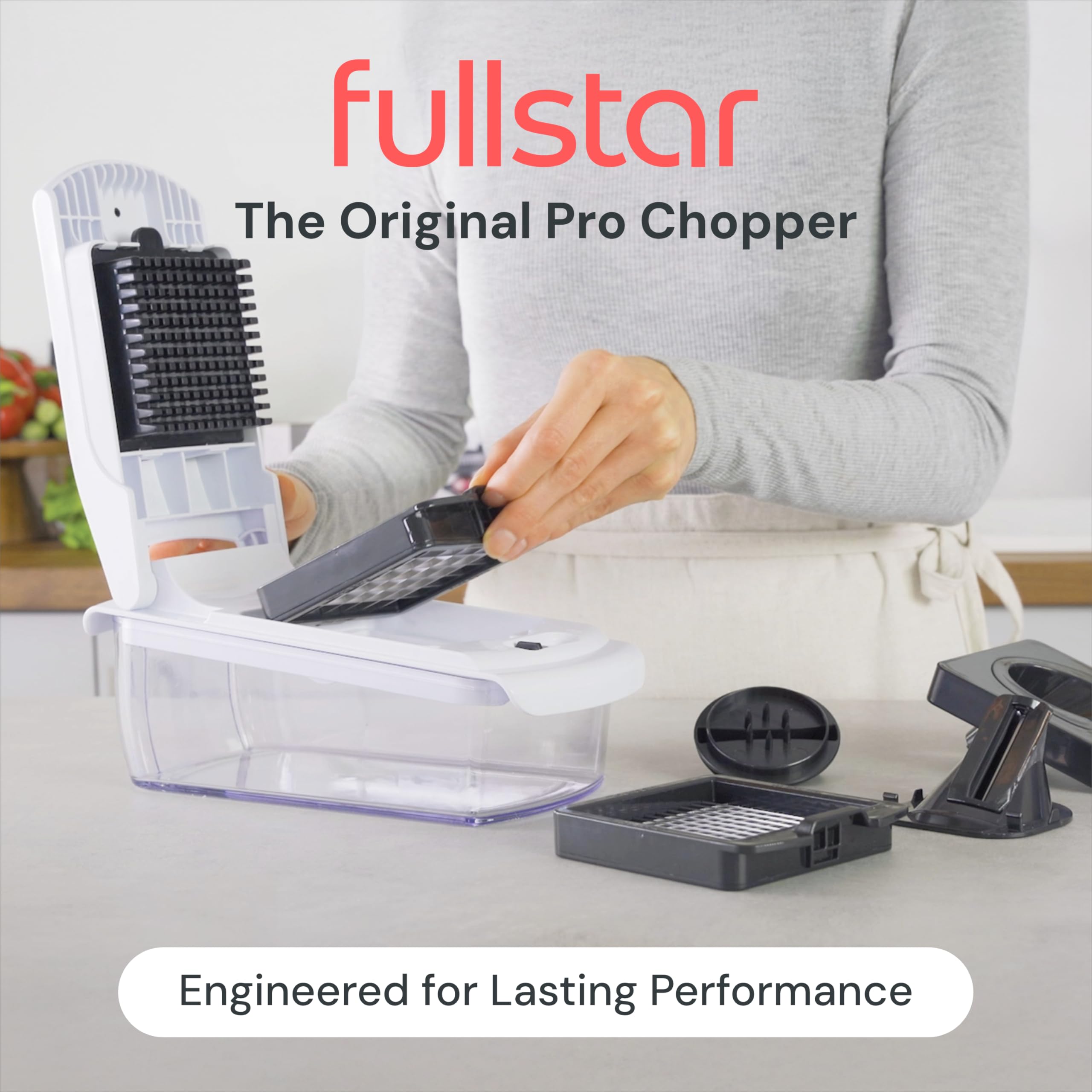 4-in-1 Vegetable Chopper & Spiralizer