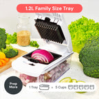 4-in-1 Vegetable Chopper & Spiralizer