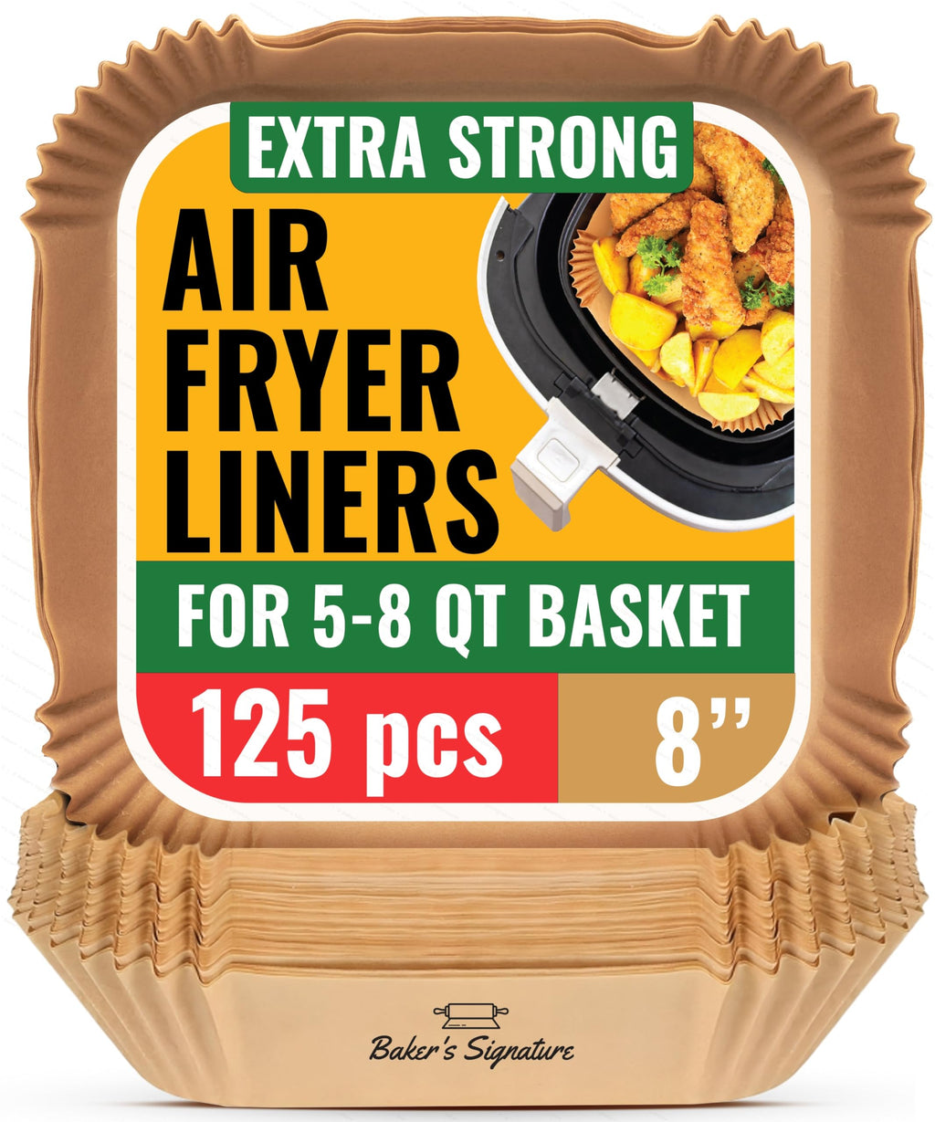 Air Fryer Disposable Paper Liners (125 pcs)