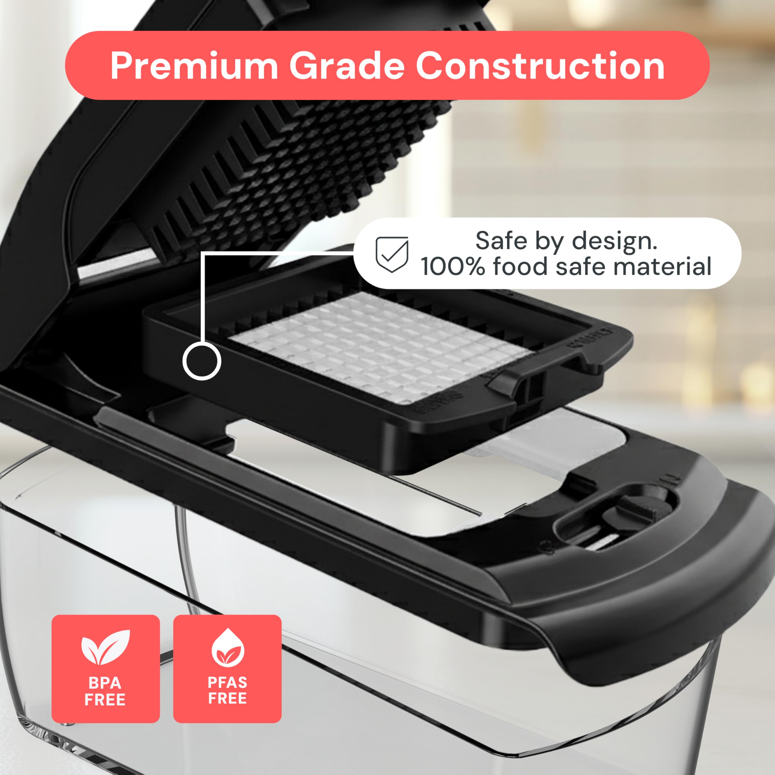 4-in-1 Vegetable Chopper & Spiralizer