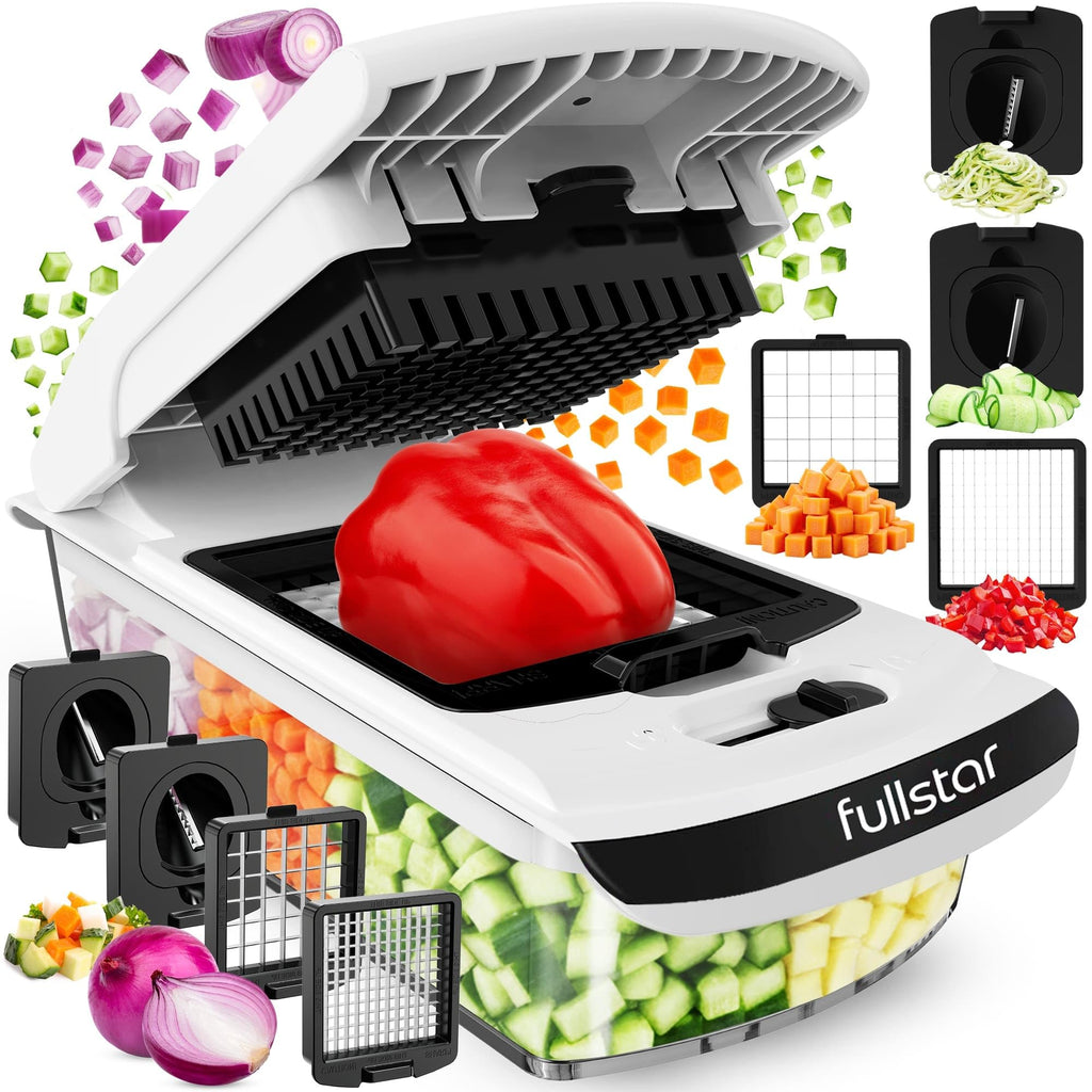 4-in-1 Vegetable Chopper & Spiralizer