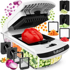 4-in-1 Vegetable Chopper & Spiralizer