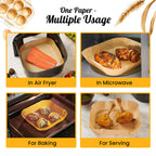 Air Fryer Disposable Paper Liners (125 pcs)