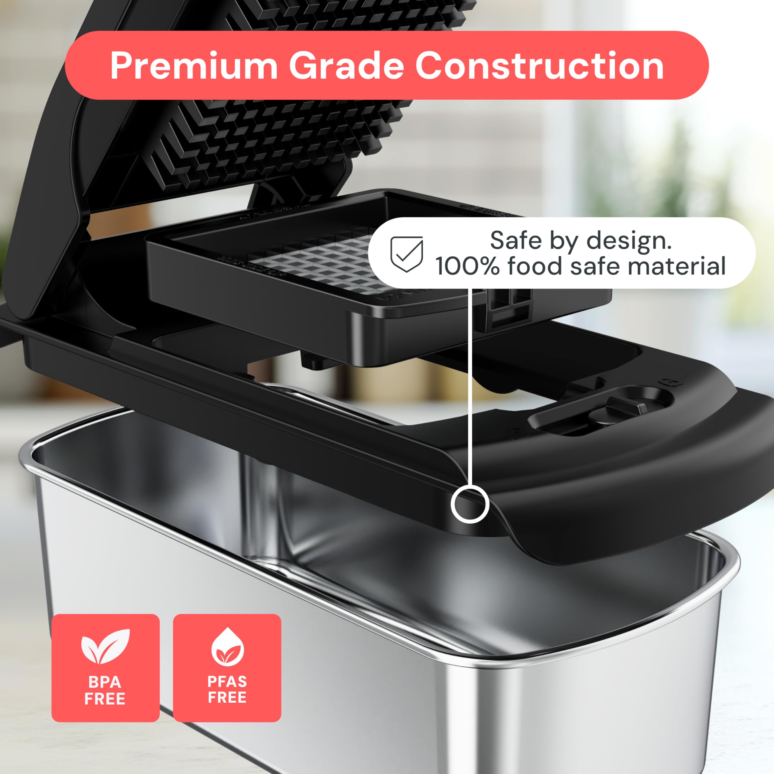 4-in-1 Vegetable Chopper & Spiralizer