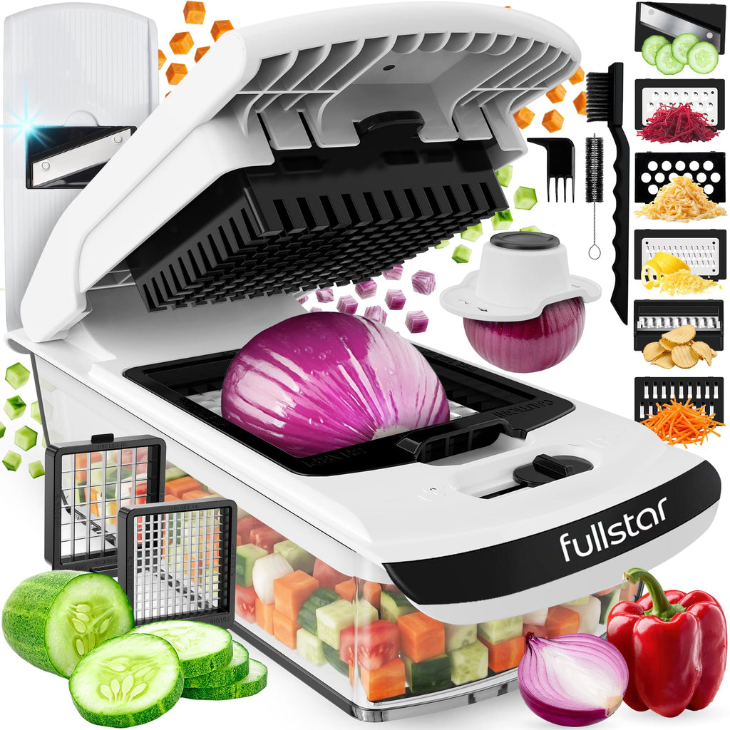 4-in-1 Vegetable Chopper & Spiralizer