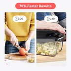 4-in-1 Vegetable Chopper & Spiralizer