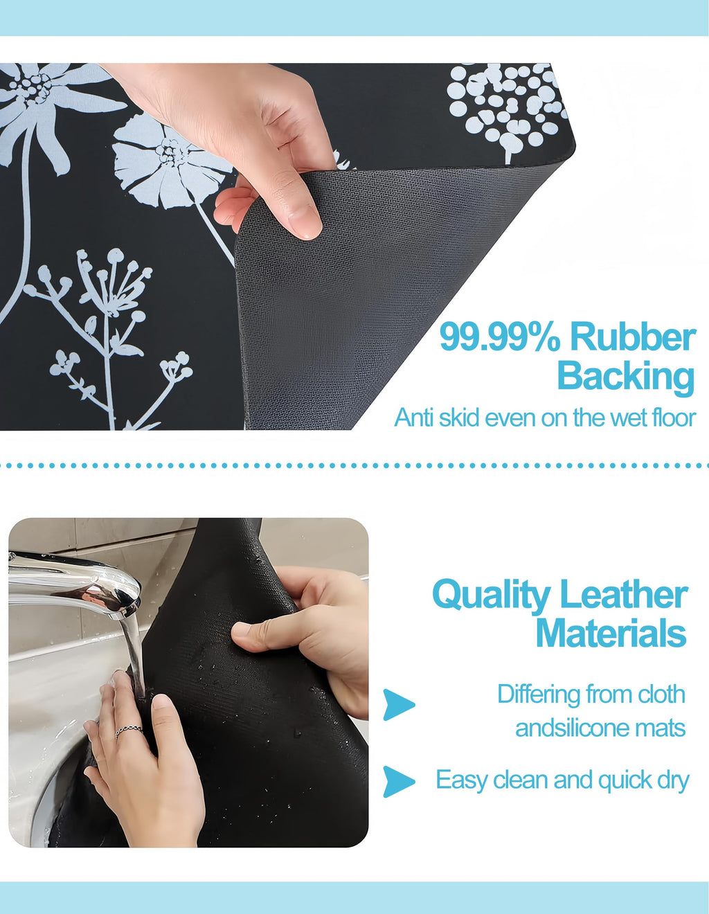 Dish Drying Pad for Kitchen Counter