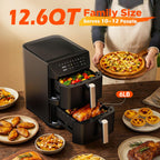 12.6QT Dual Basket Air Fryer