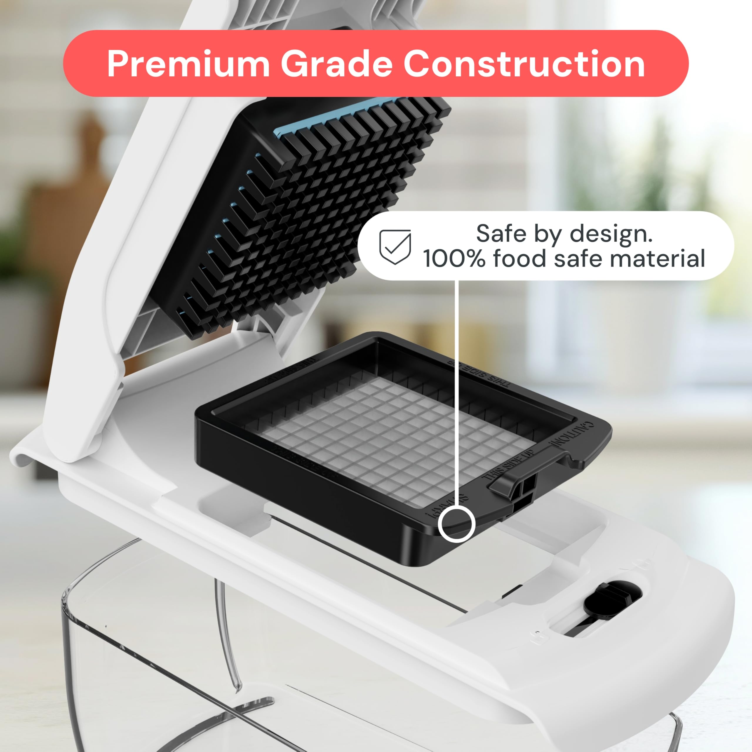 4-in-1 Vegetable Chopper & Spiralizer