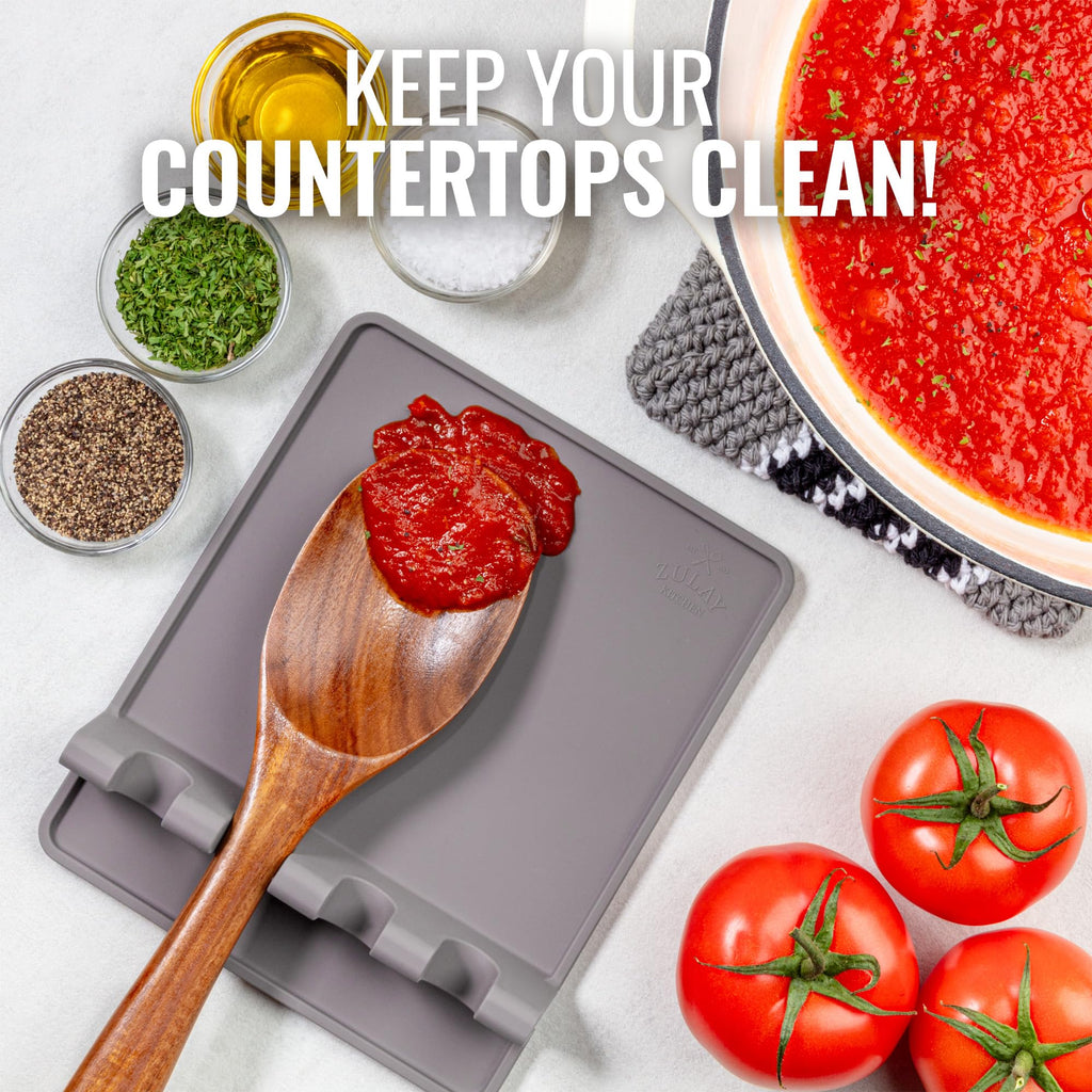Heat-Resistant Silicone Spoon Rest