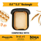 Air Fryer Disposable Paper Liners (125 pcs)