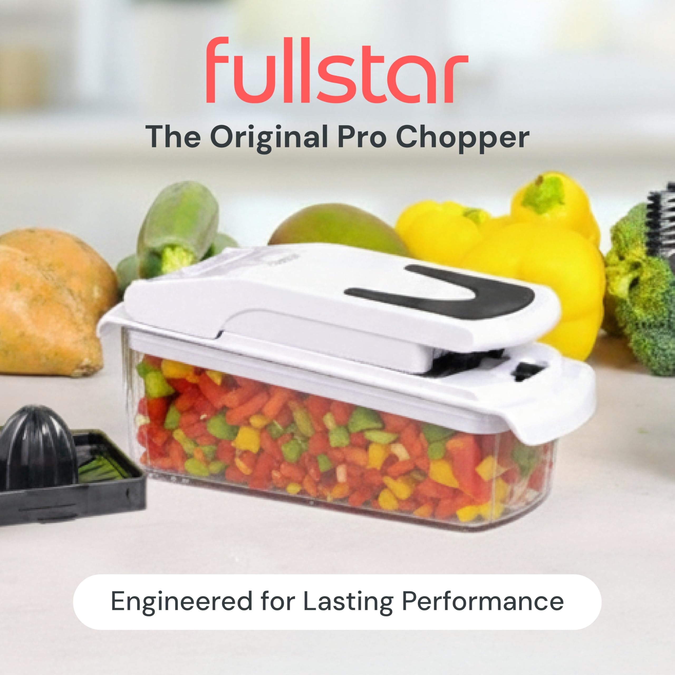 4-in-1 Vegetable Chopper & Spiralizer