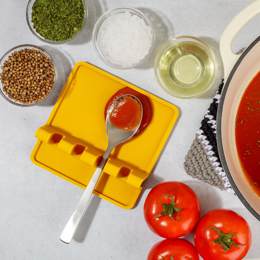 Heat-Resistant Silicone Spoon Rest