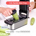 4-in-1 Vegetable Chopper & Spiralizer